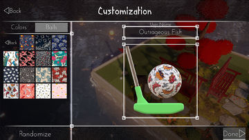 Zen Golf Game Screenshot