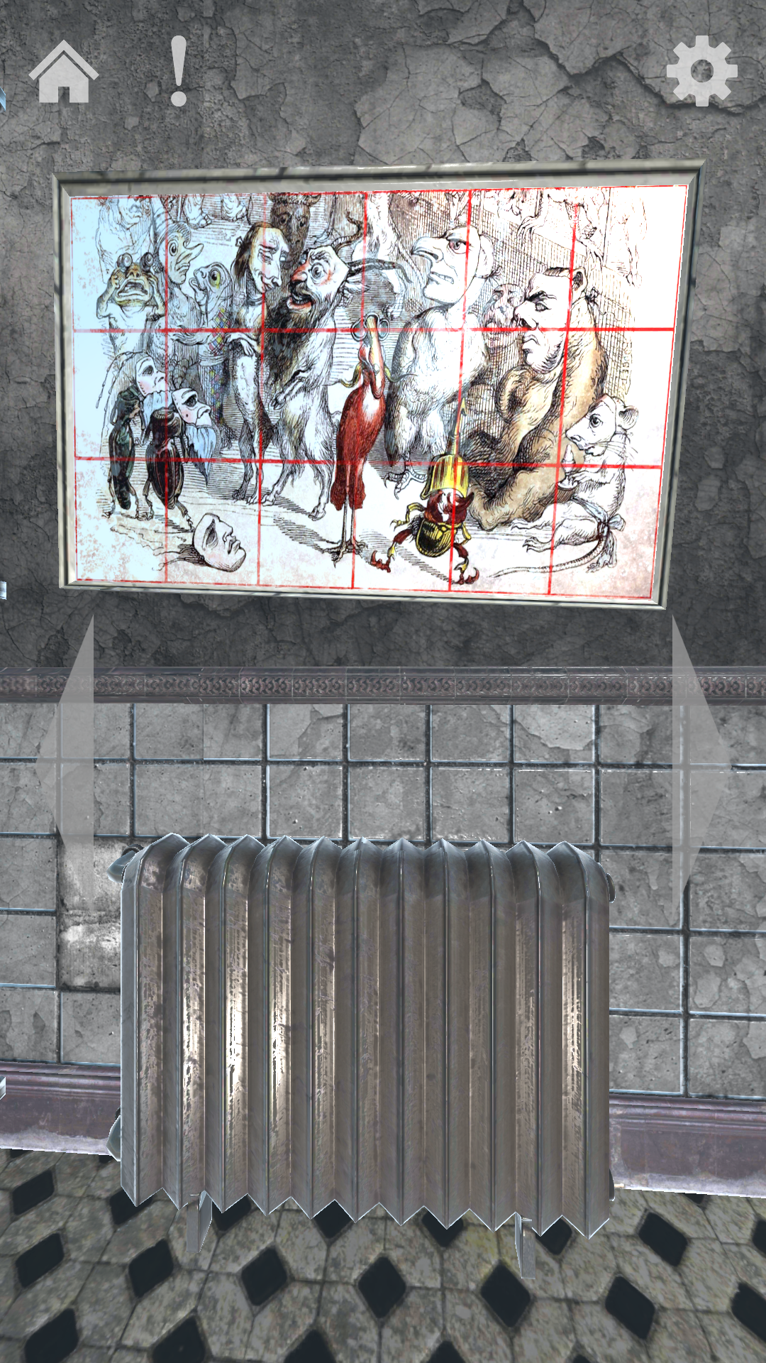 脱出ゲーム　3D廃墟探索 Game Screenshot