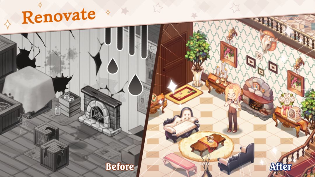 Kawaii Mansion: Home Design Makeover screenshot game