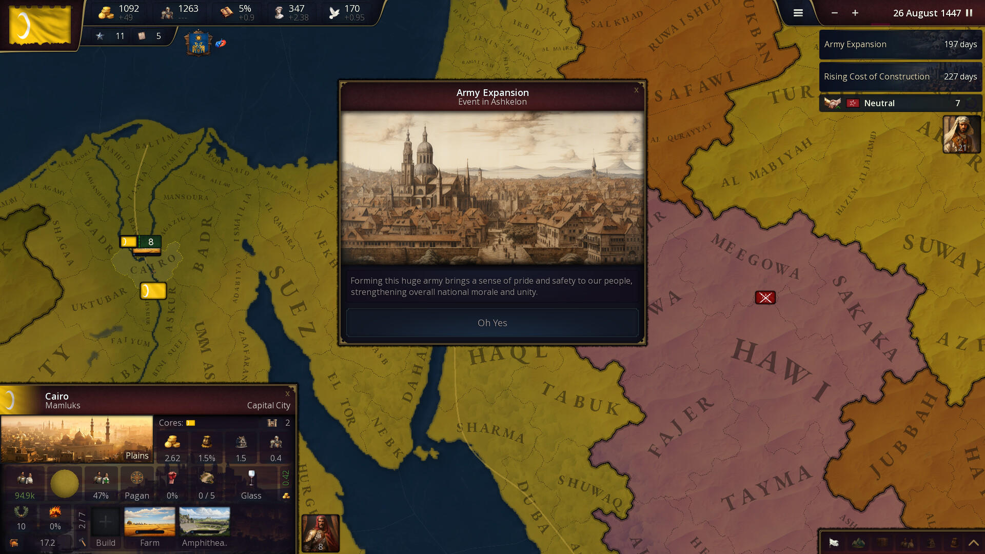 Screenshot of Age of History 3