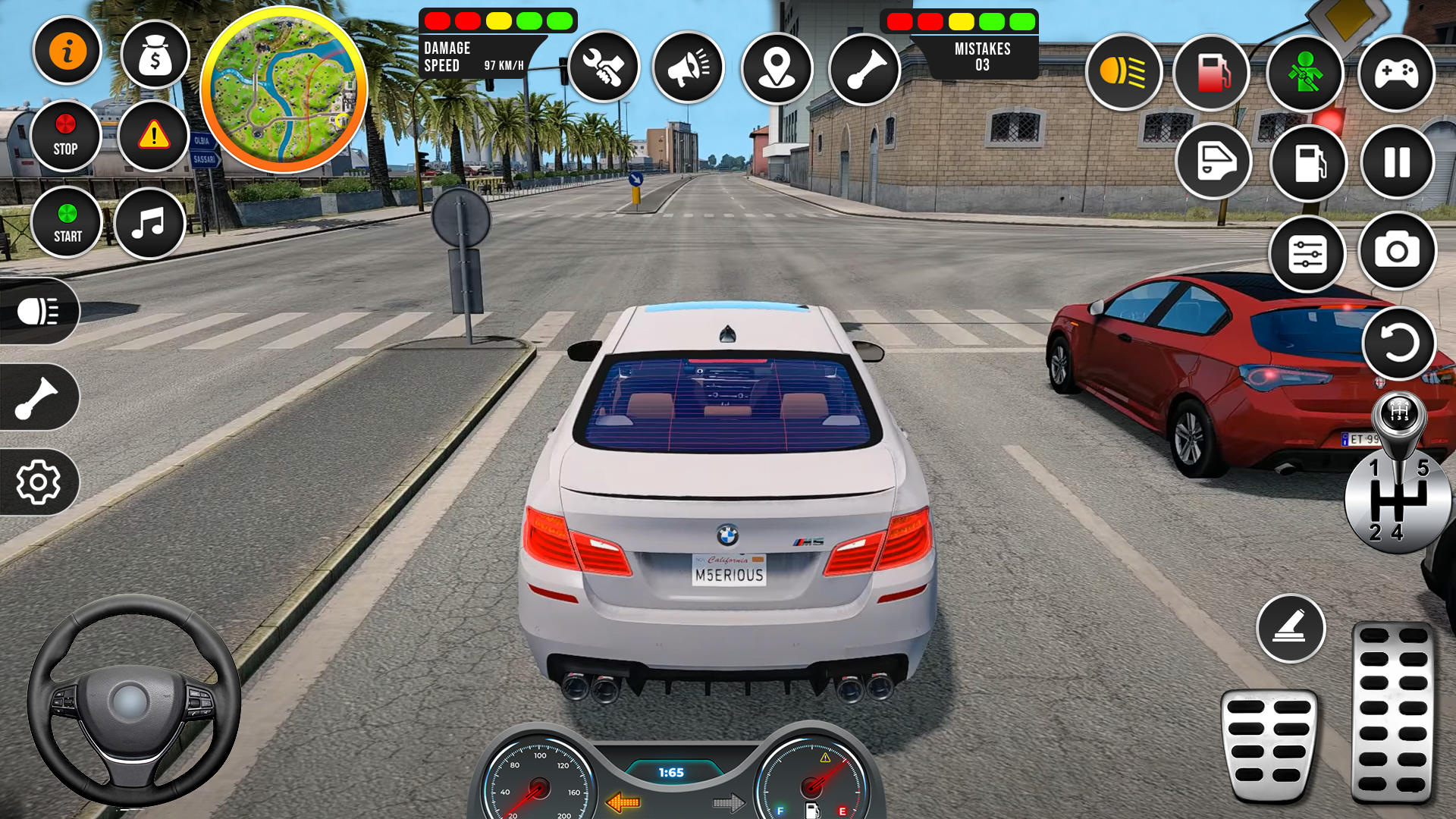 Screenshot of Real Car Driving 3D Simulator