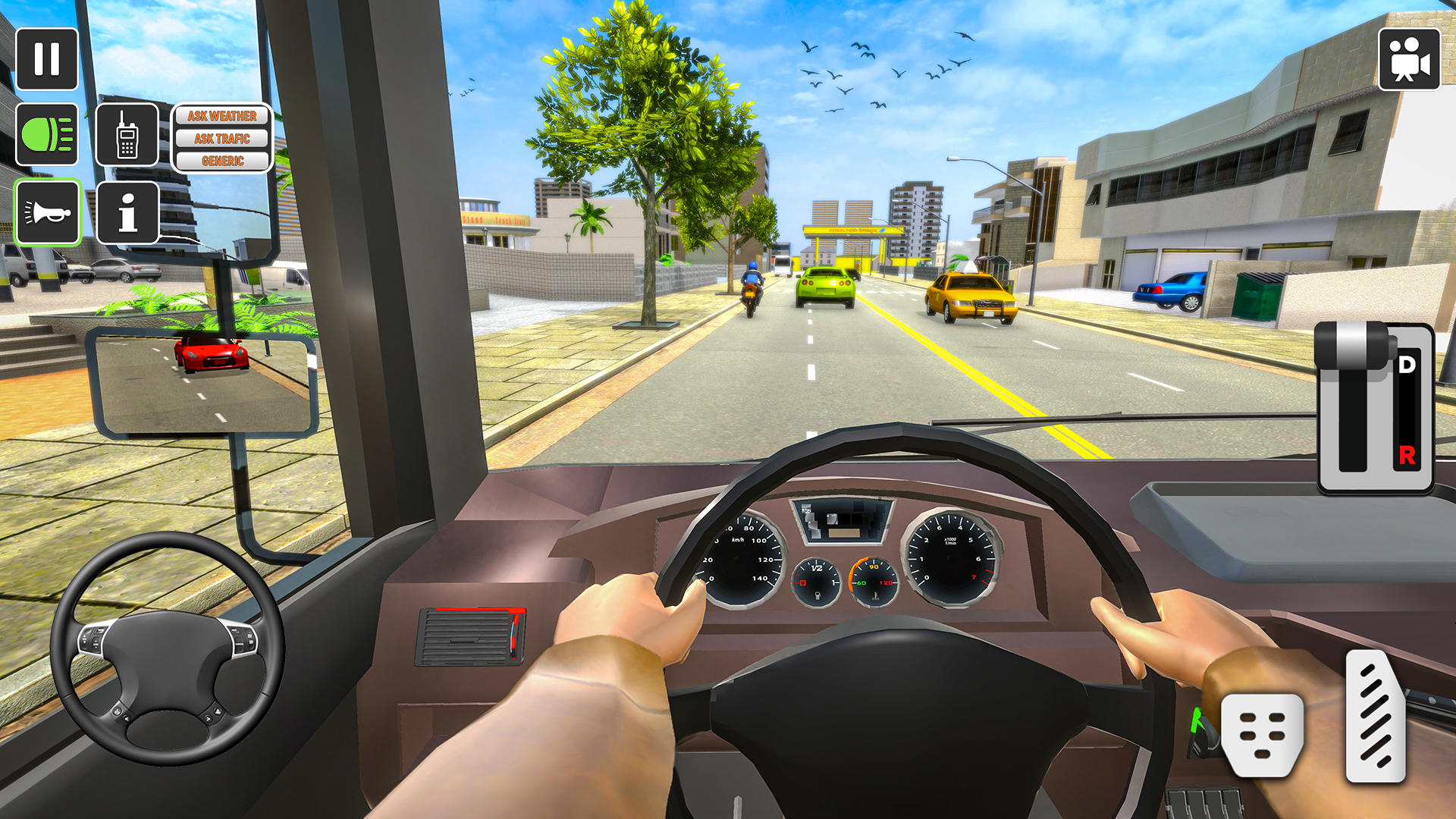 Screenshot of 3D Truck Simulator Games USA