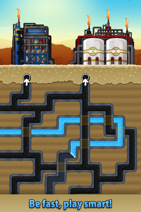 PipeRoll Oil Game Screenshot