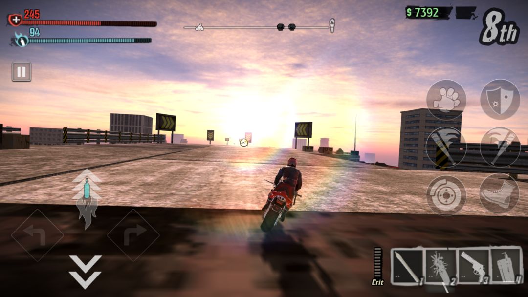 Road Redemption Mobile ภาพหน้าจอเกม