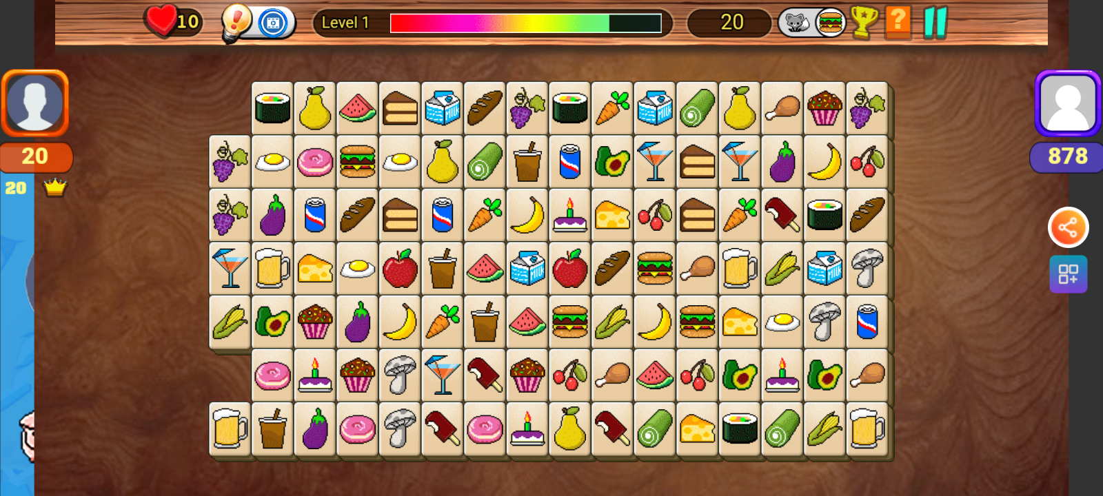 Animal Onet Matching Game Screenshot