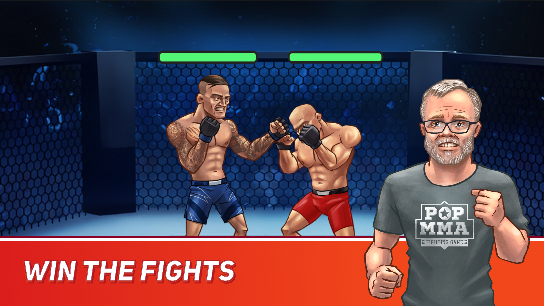 POP MMA Fighting game Game Screenshot