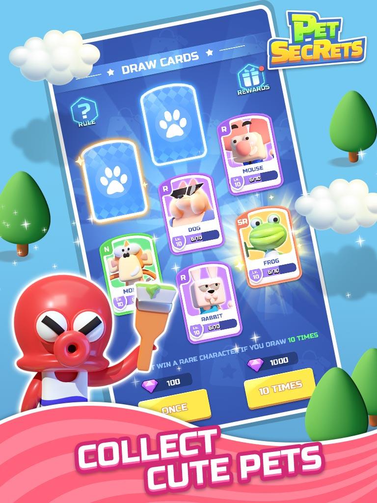 Pet Secrets:Idle Tycoon - Build Your Secret Base Game Screenshot