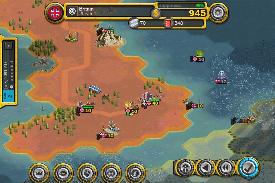 Screenshot of Demise of Nations
