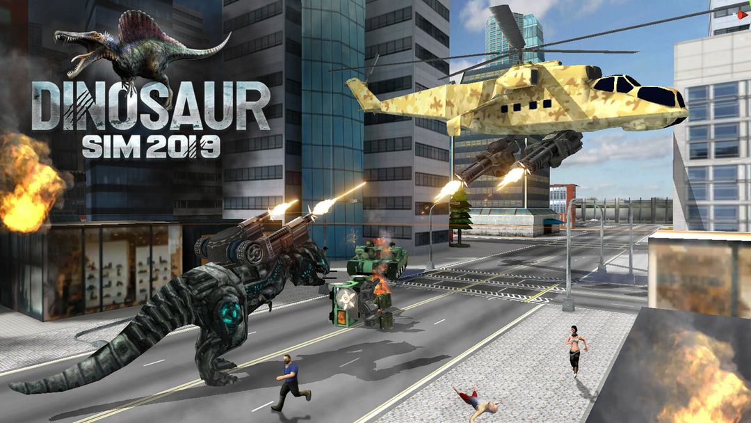 Screenshot of Dinosaur Sim 2019
