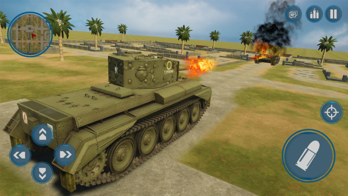 Screenshot of War Machines：Tanks Battle Game