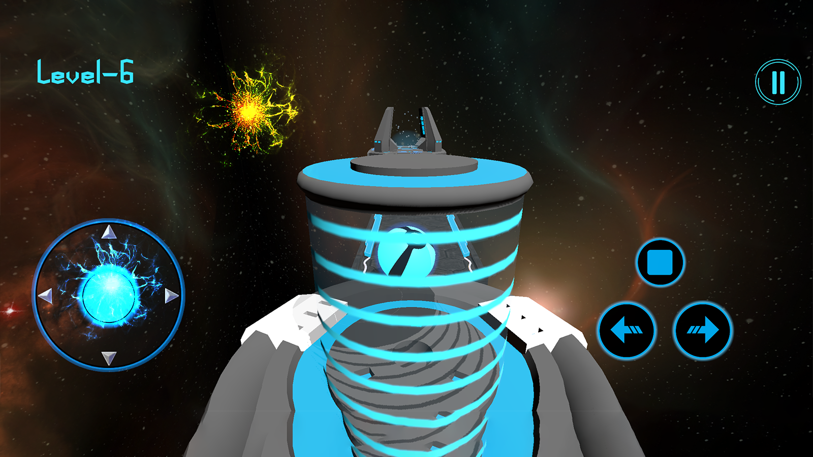 Extreme 3D Ball Balancer Game Game Screenshot