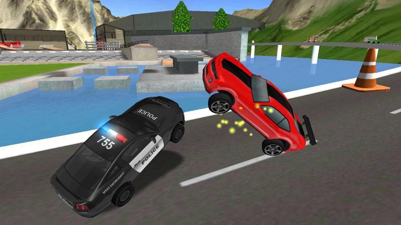 Police Car Driving Training Game Screenshot