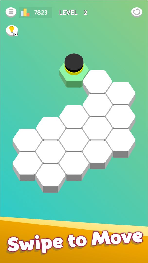 Hex-A-Maze 게임 스크린 샷