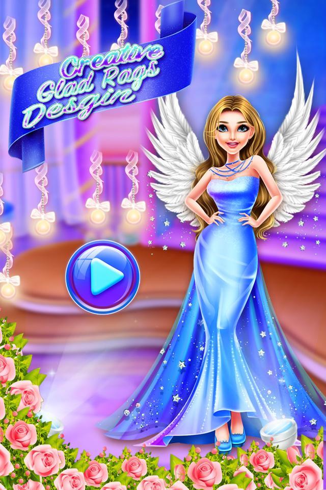 Captura de Tela do Jogo Evening Dress Design