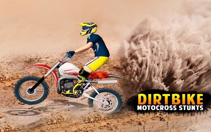 Screenshot 1 of Dirt Bike Cop Race Free Flip Motocross Racing Game 25