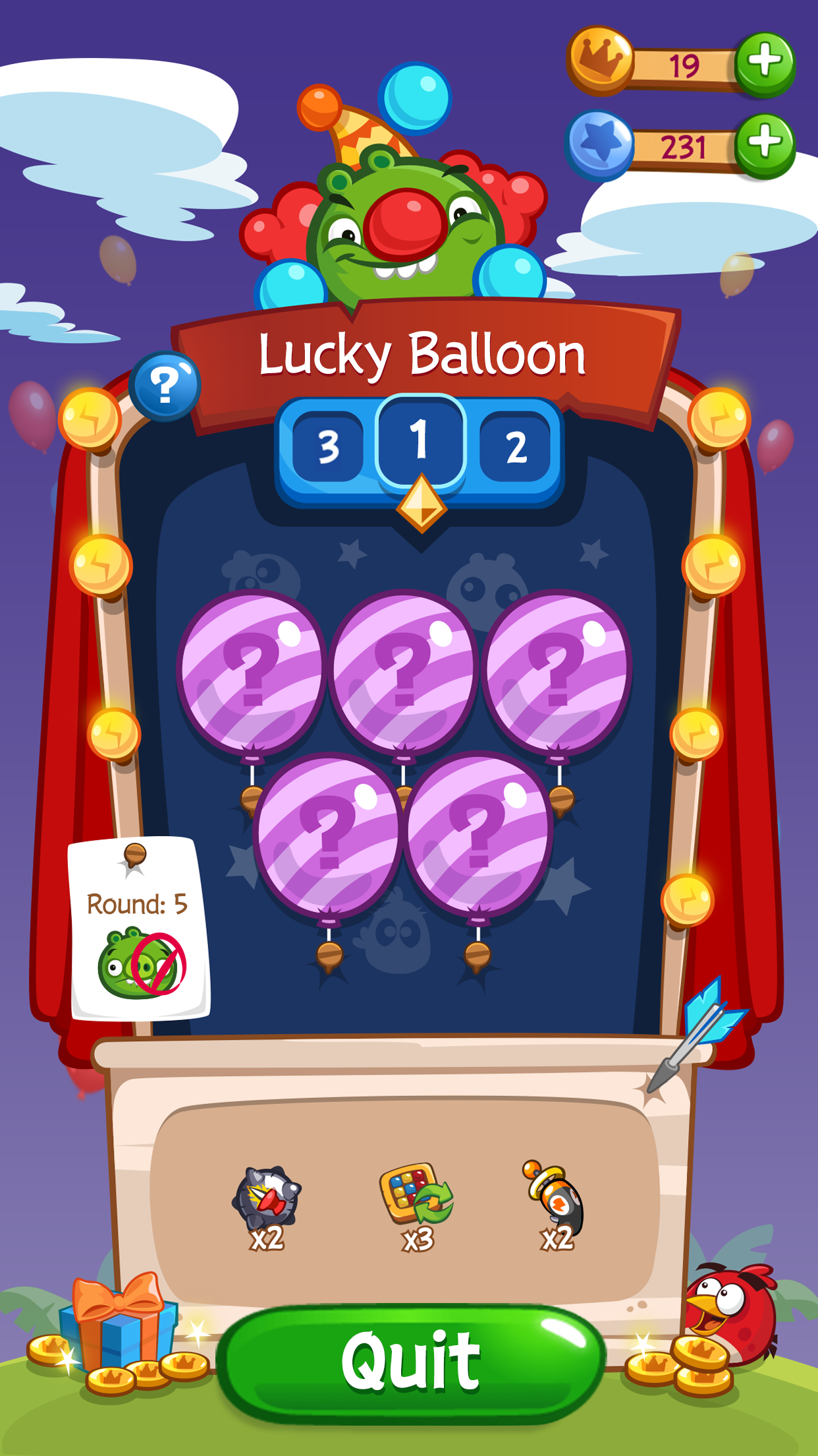 Angry Birds Blast Game Screenshot
