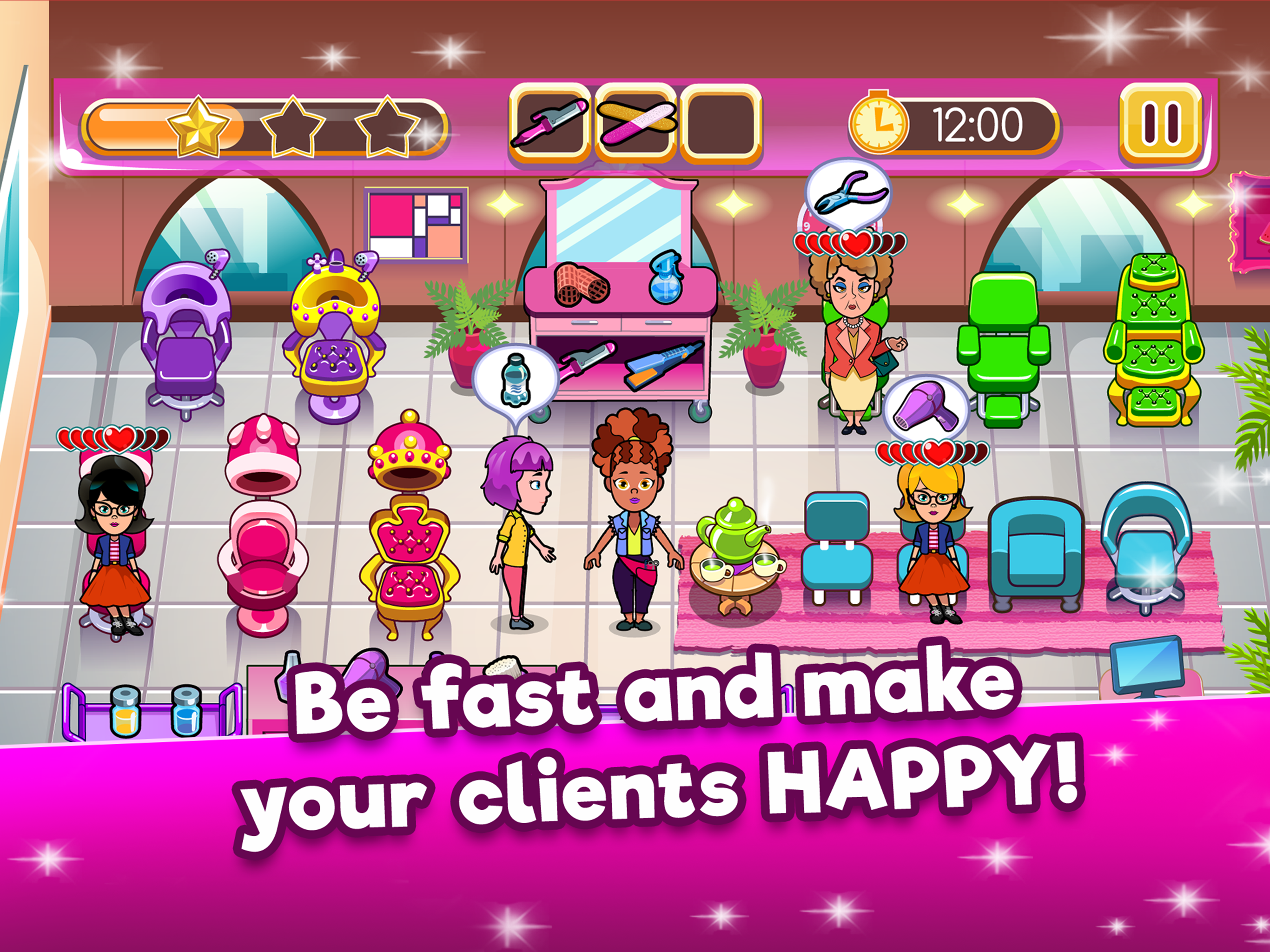 Beauty Salon: Parlour Game Game Screenshot