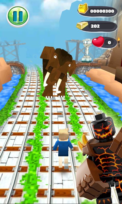 Subway Lego Knights: Free Arcade Subway Game screenshot game