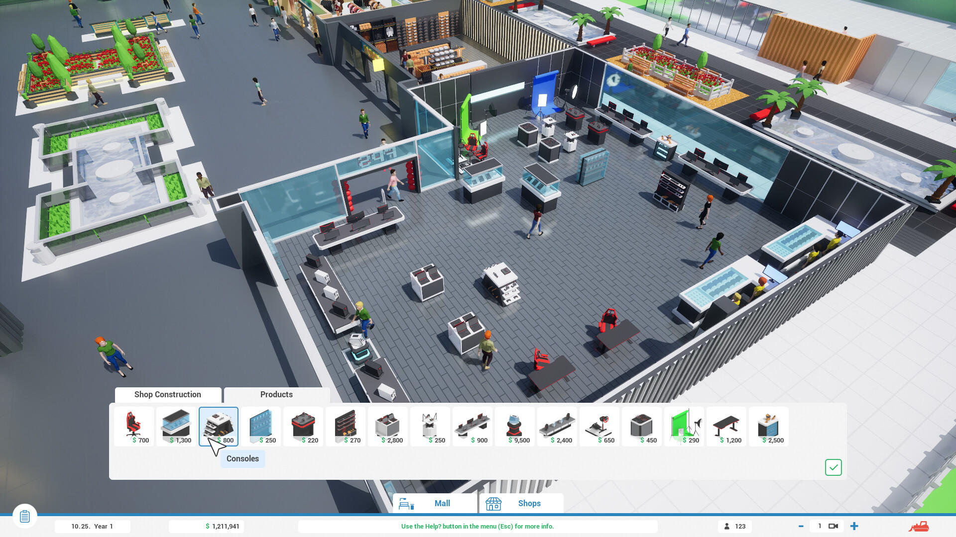 Screenshot of Mall Craze