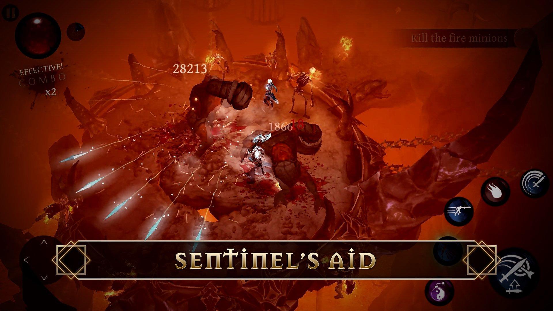 Скриншот игры BladeBound: RPG Adventure Game