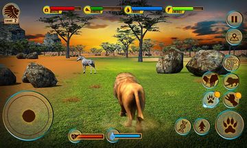 Cuplikan Layar Game Ultimate Lion Adventure 3D