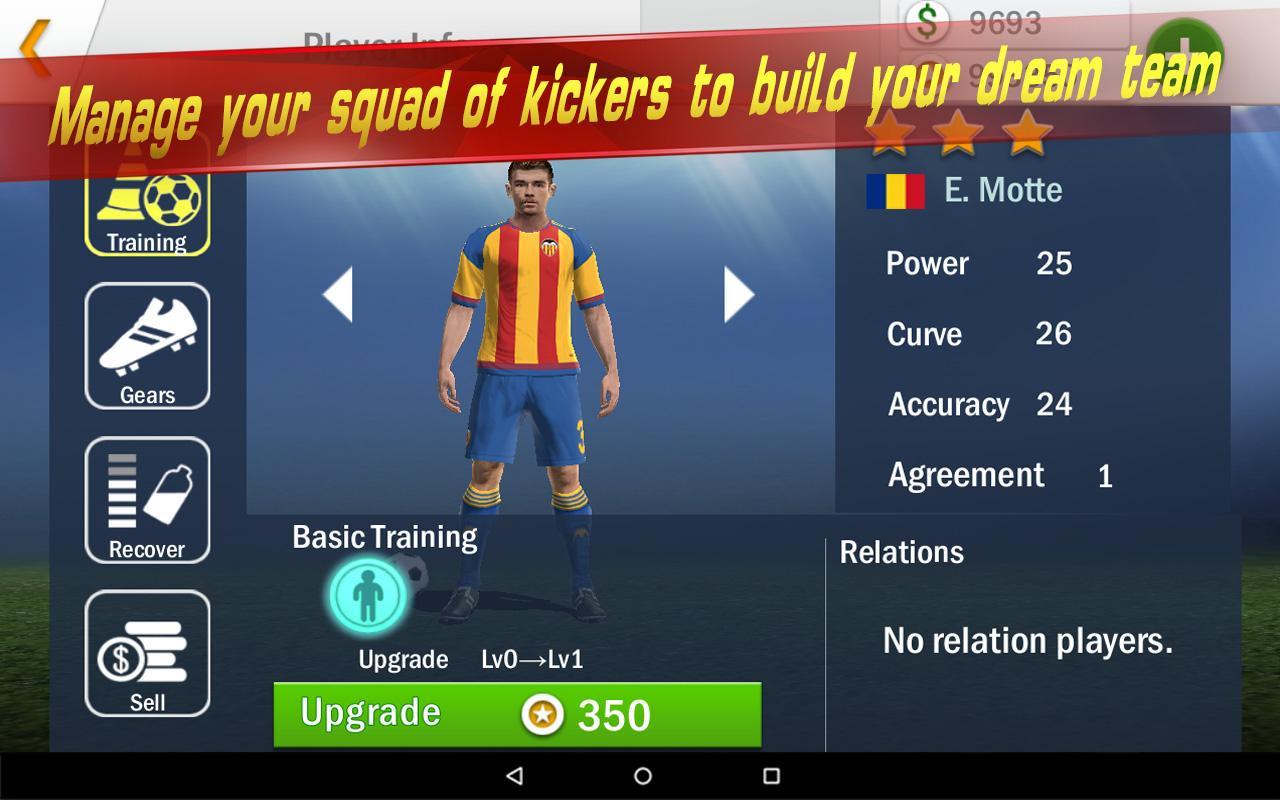 Screenshot of Soccer league
