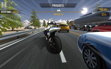 Motorcycle Racing Game Screenshot