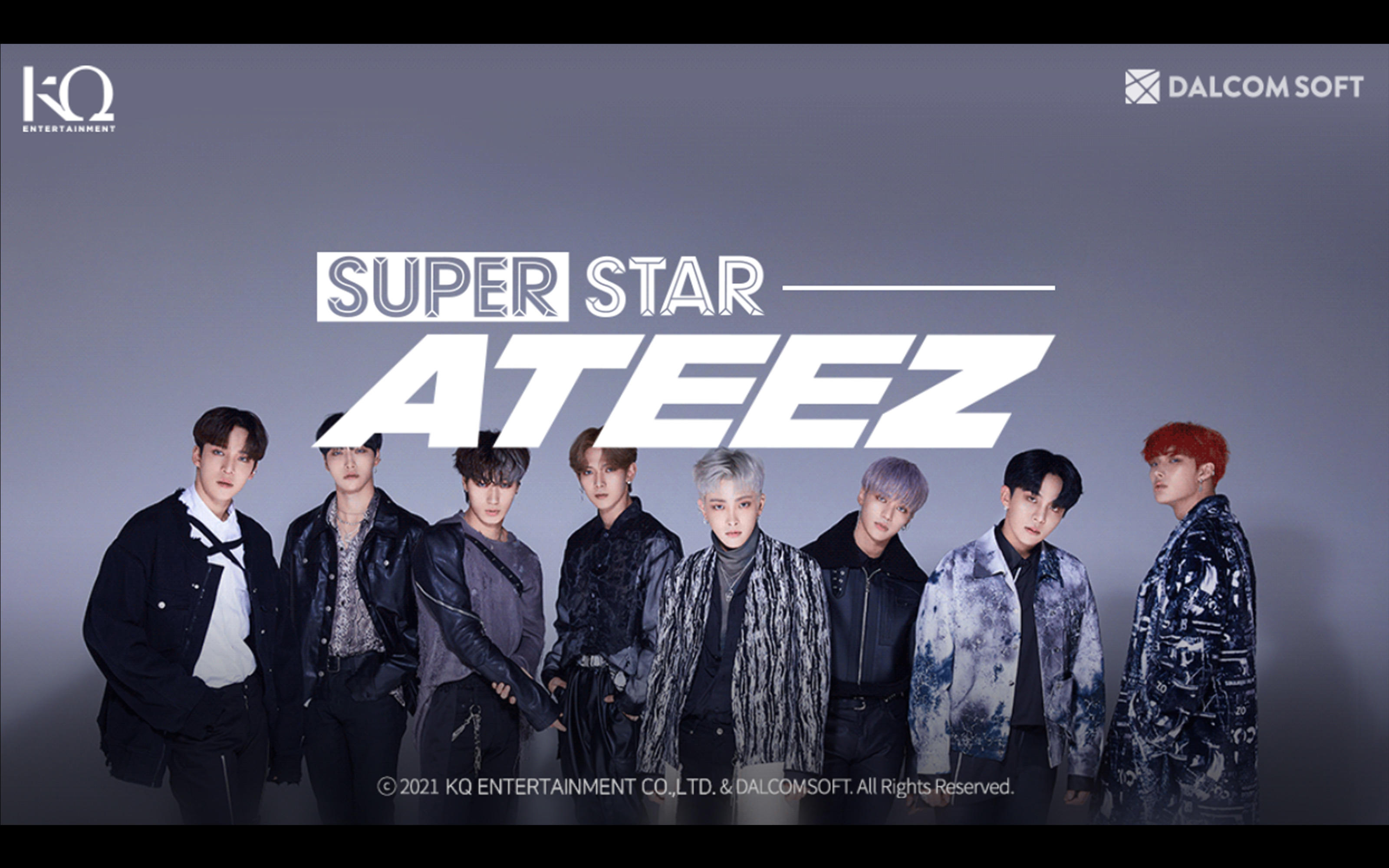SUPERSTAR ATEEZ Game Screenshot