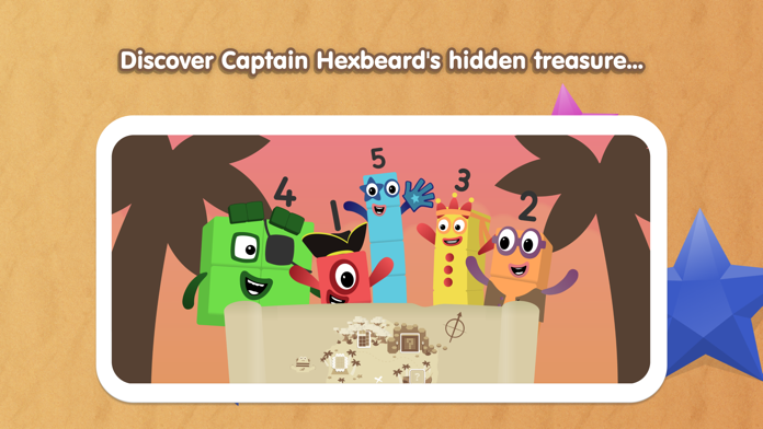 Numberblocks Treasure Hunt screenshot game