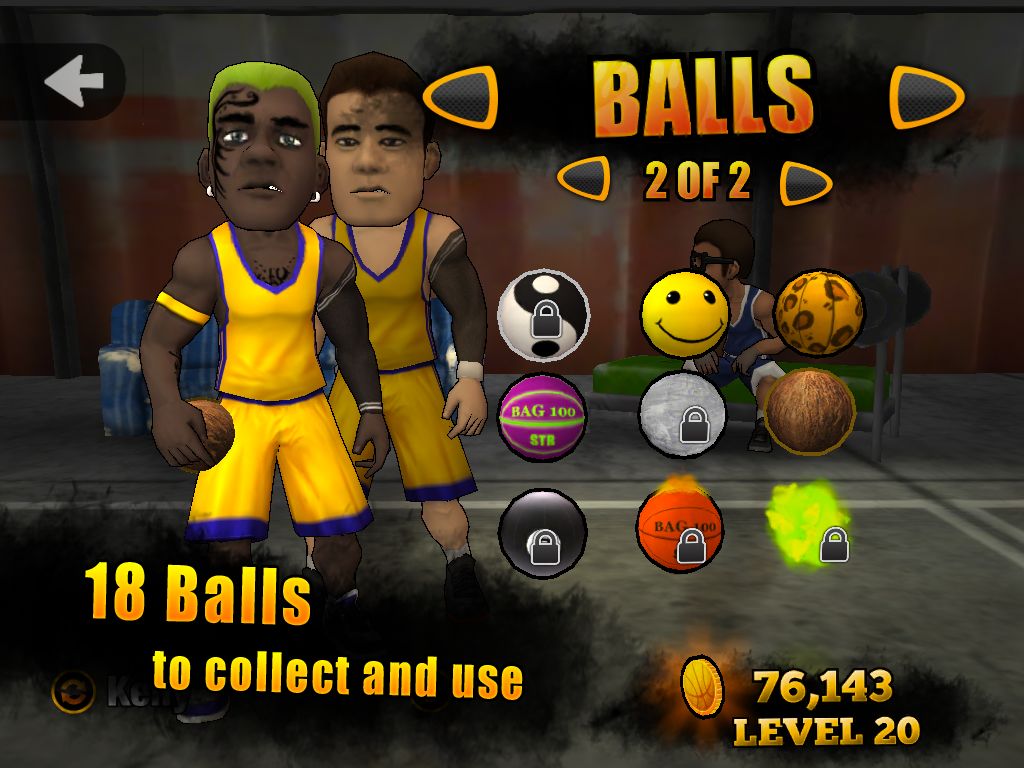 Screenshot of Jam League Basketball