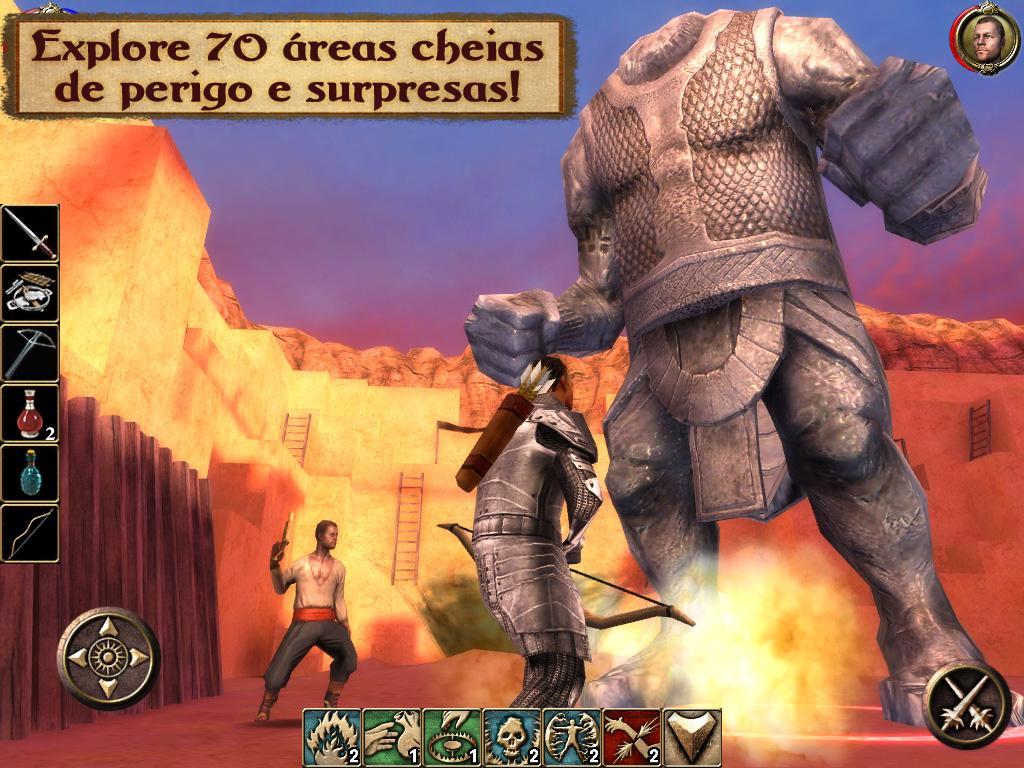 Captura de Tela do Jogo The Shadow Sun