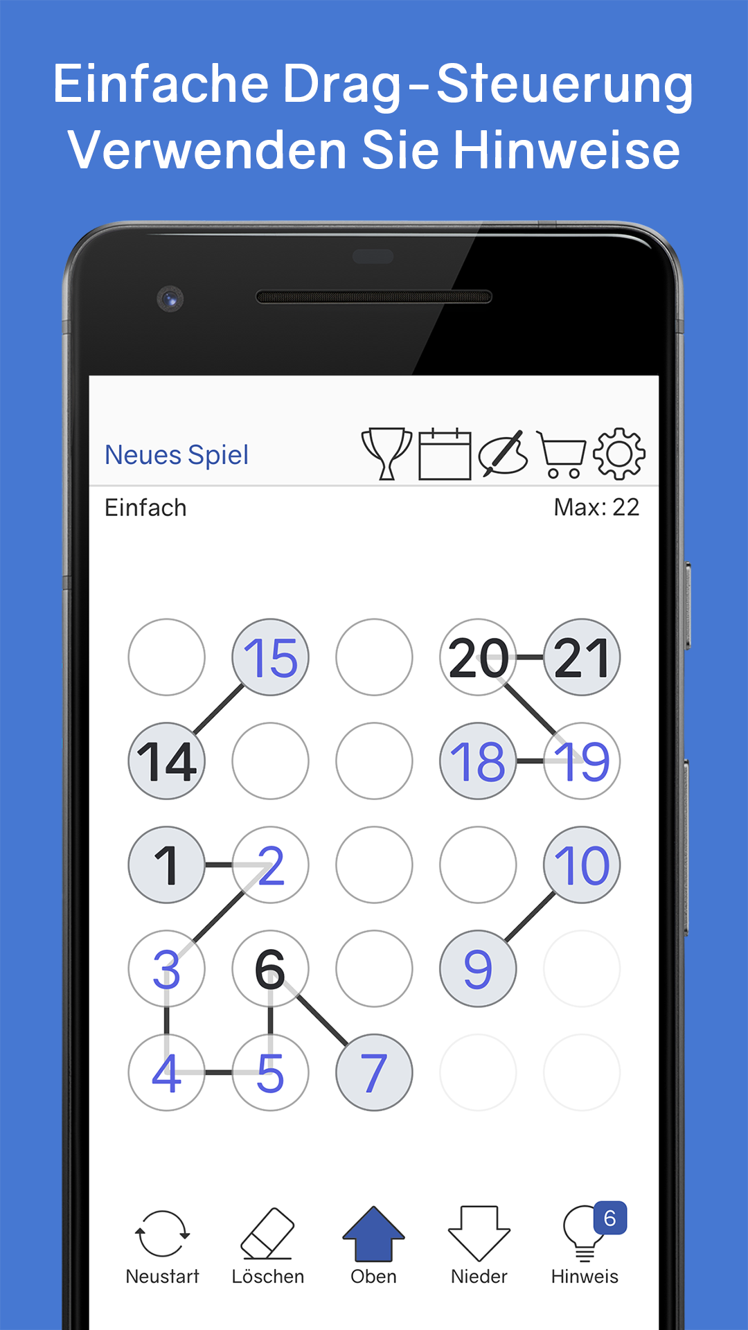 Screenshot 1 of Number Chain - Logic Puzzle 2.9.1
