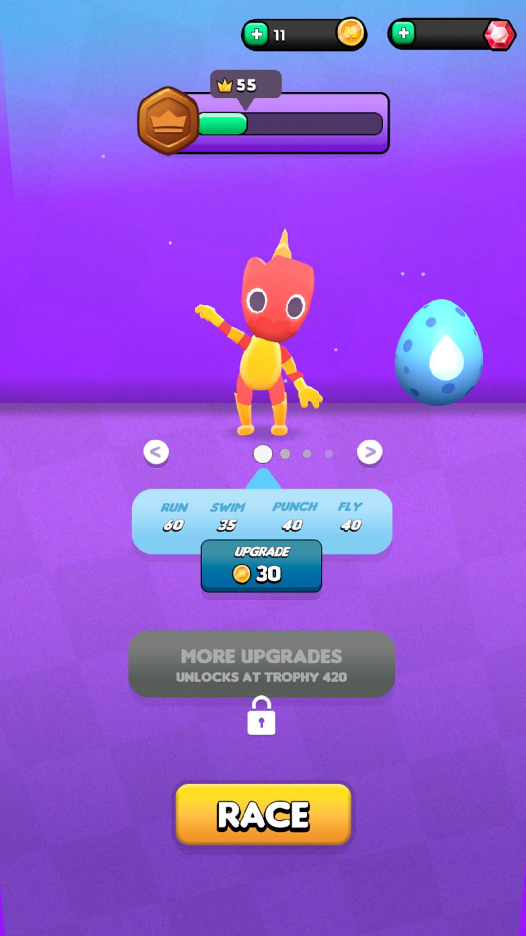 Monster Cards Game Screenshot
