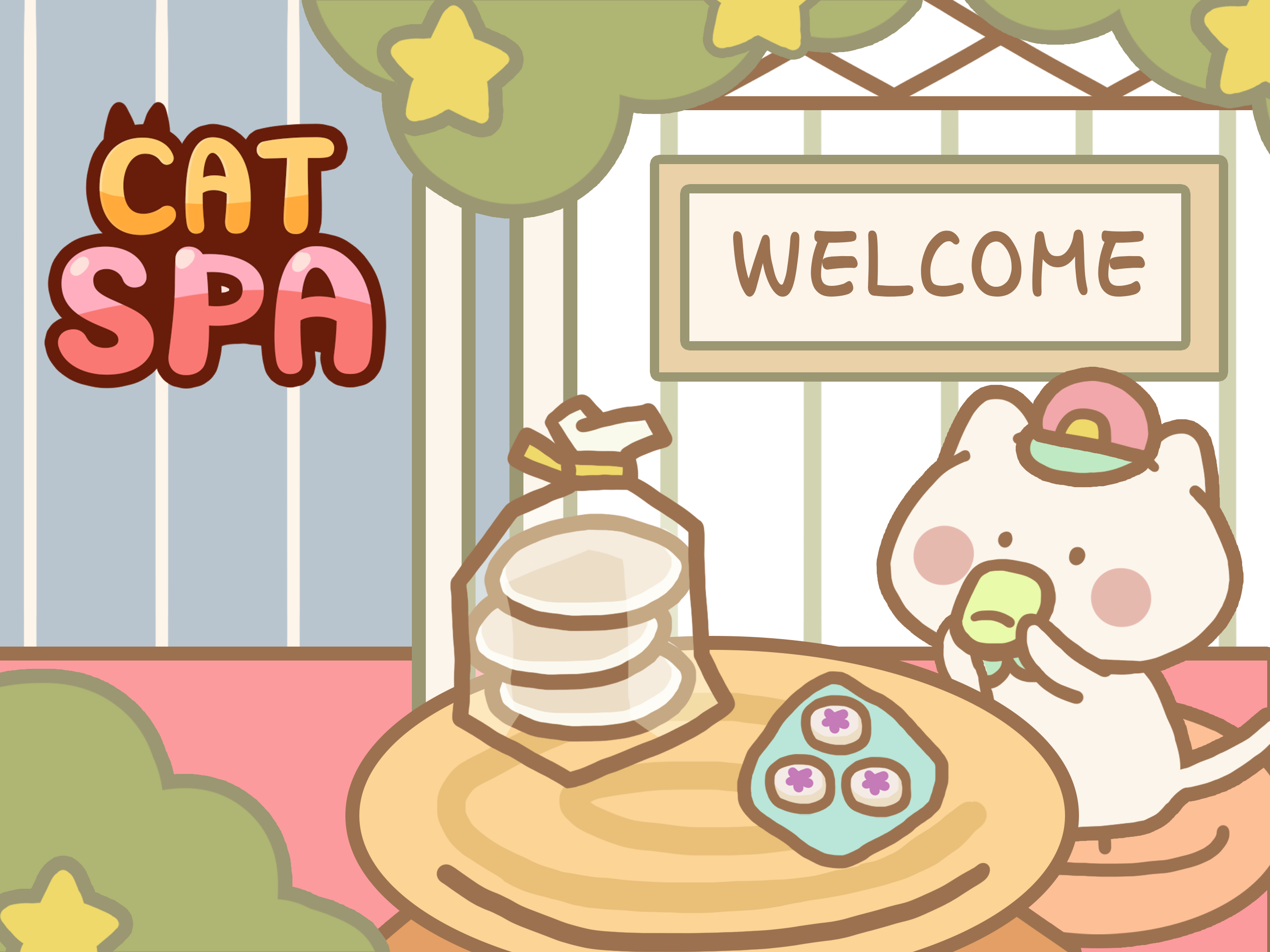 Cat Spa Game Screenshot