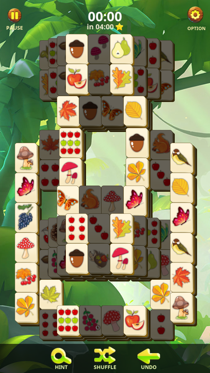 Captura de Tela do Jogo Mahjong Forest