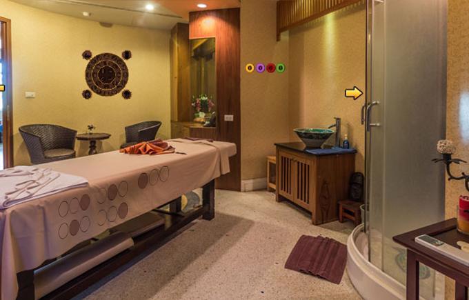 Captura de Tela do Jogo Modern Spa House Escape