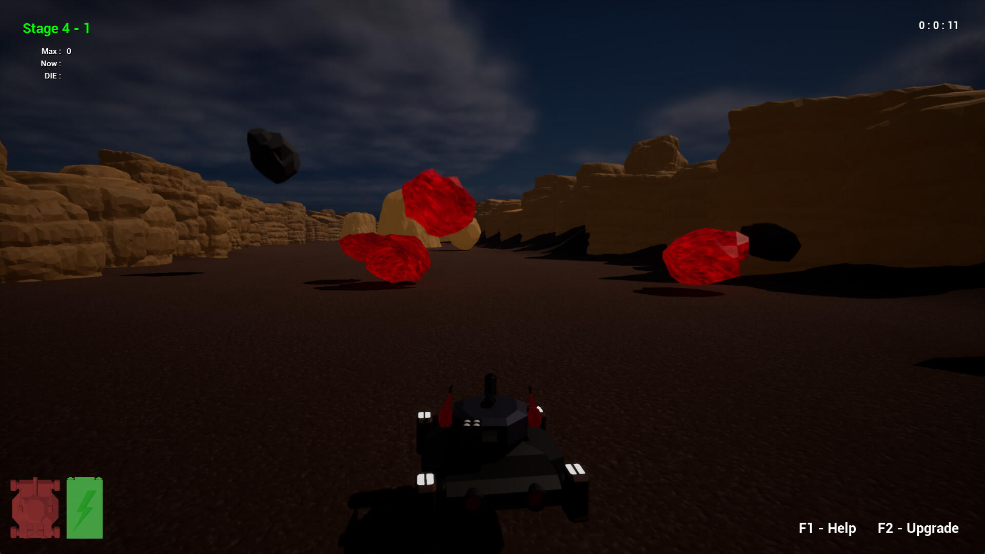 Screenshot of Hover Shooting Defence