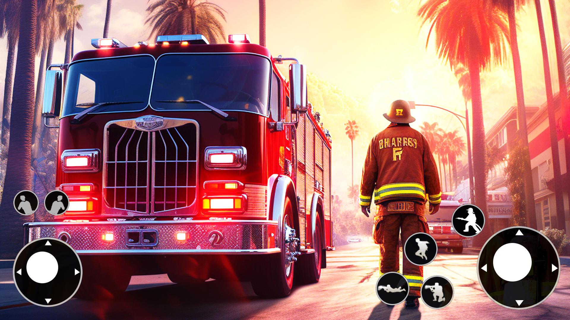 Fire Emergency Tycoon Games Game Screenshot