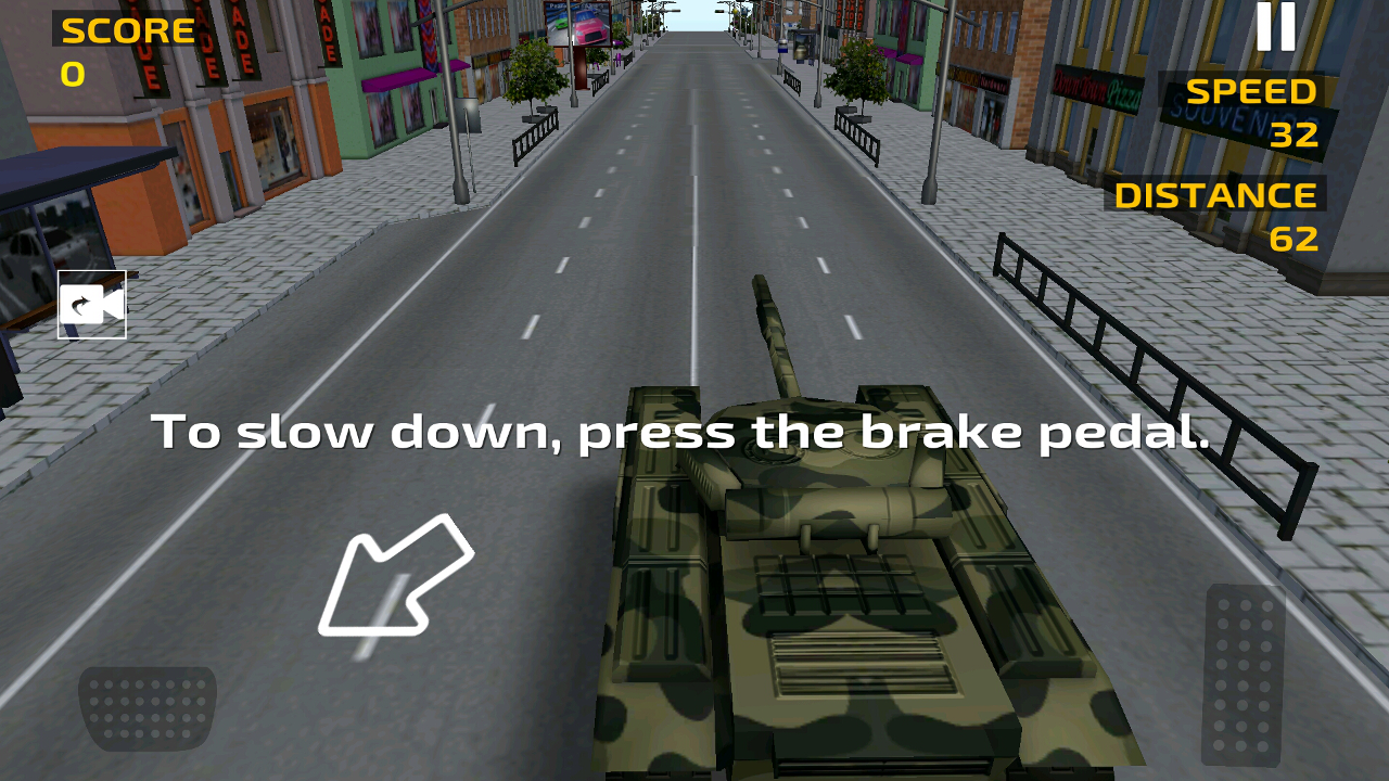 Racing in Flow - Tank Game Screenshot