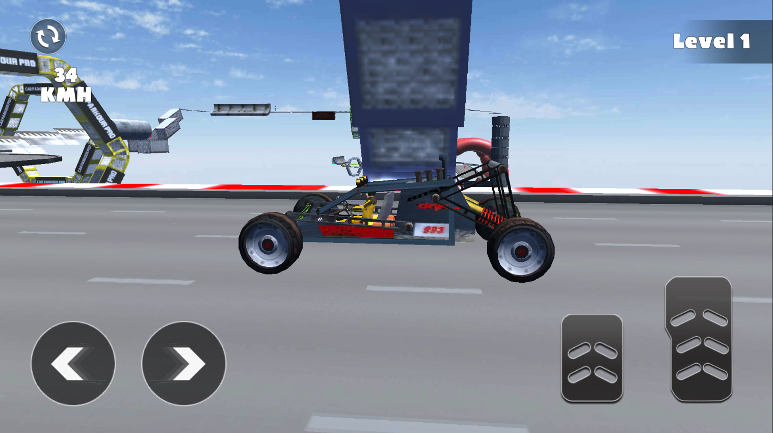 Screenshot of Gadi Game - Micro Kar Game 3D