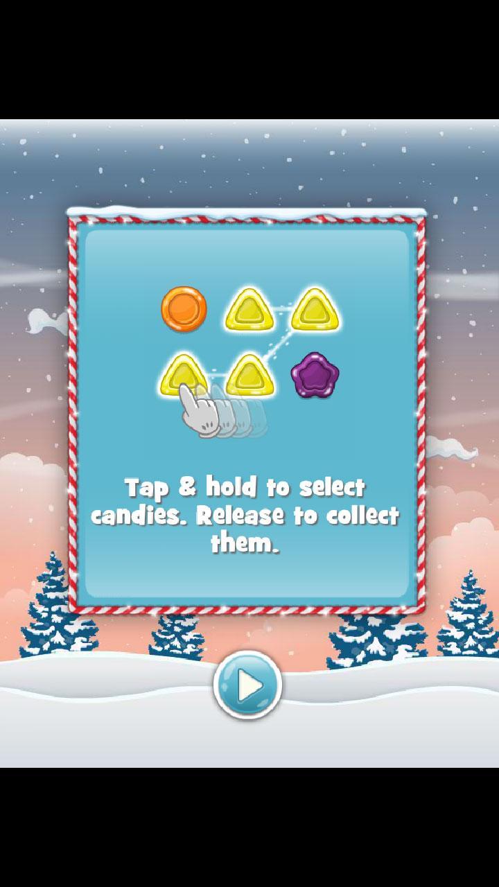 Santalicious-pop game, connect cubes ゲームのスクリーンショット
