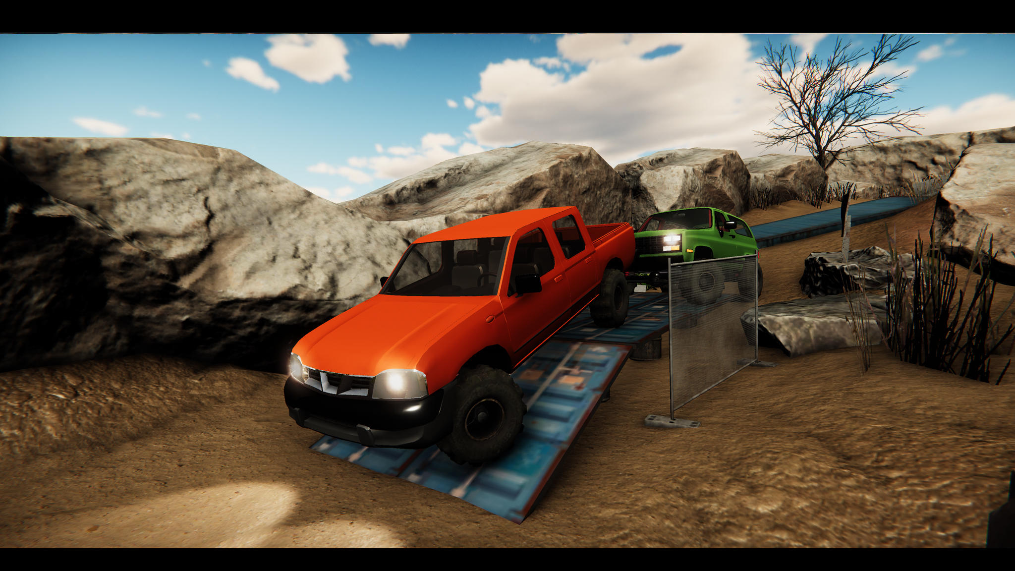 High Hills Desert Tour Game Screenshot