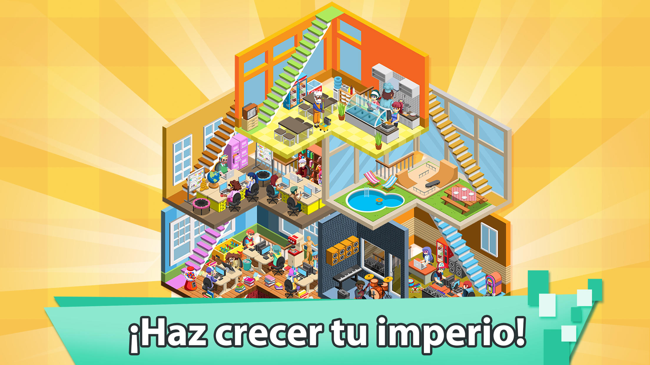 Captura de Pantalla del Juego Magnate videojuegos inactivos