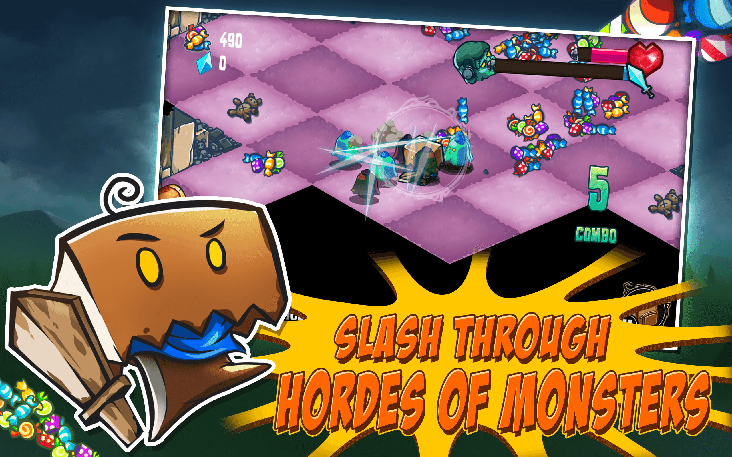 Slashy Hero Game Screenshot