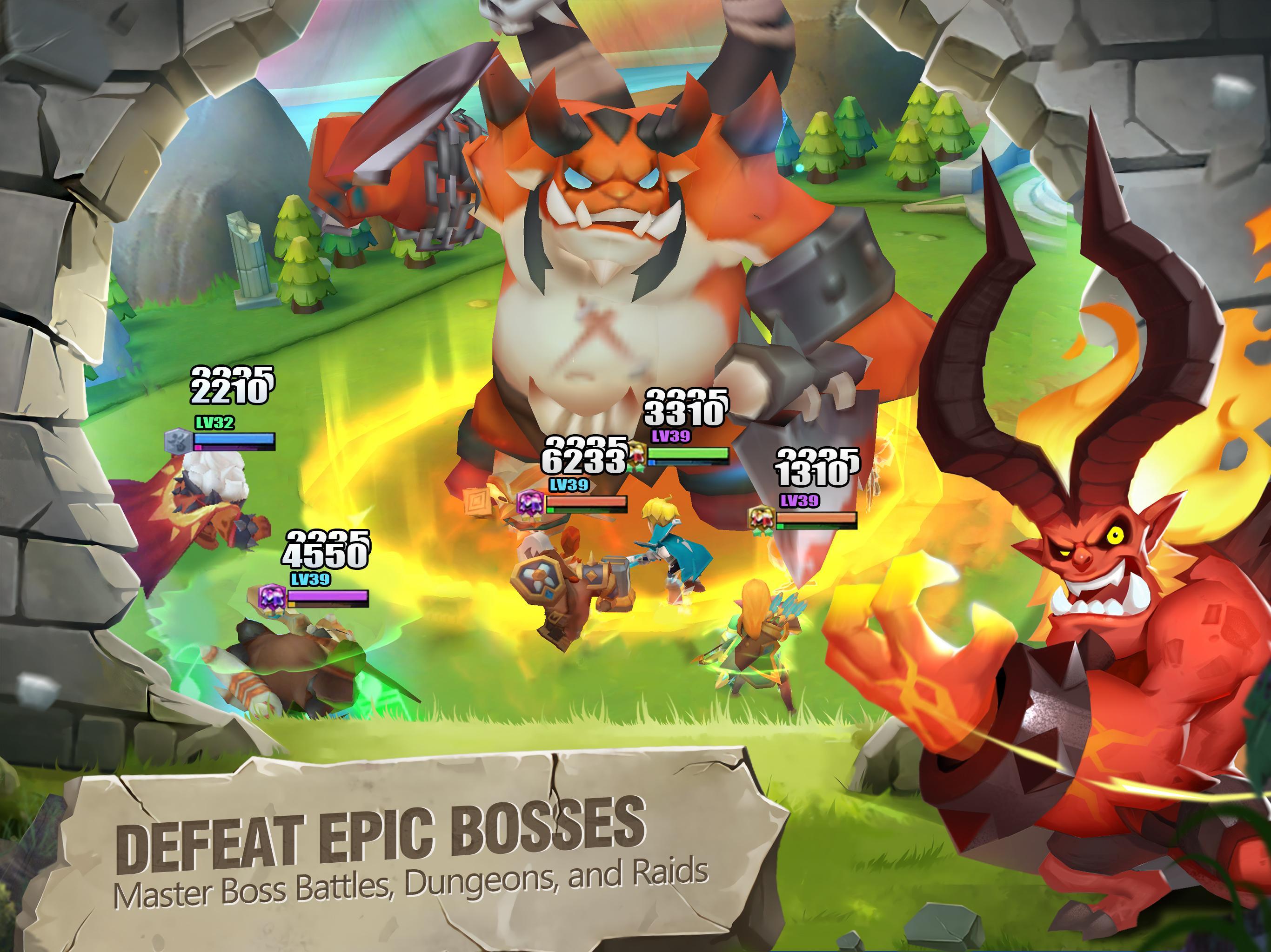 Screenshot of Heroes Bash
