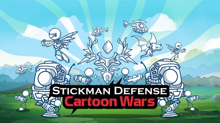 Screenshot 1 of Stickman Defense: Cartoon Wars 1.2.5