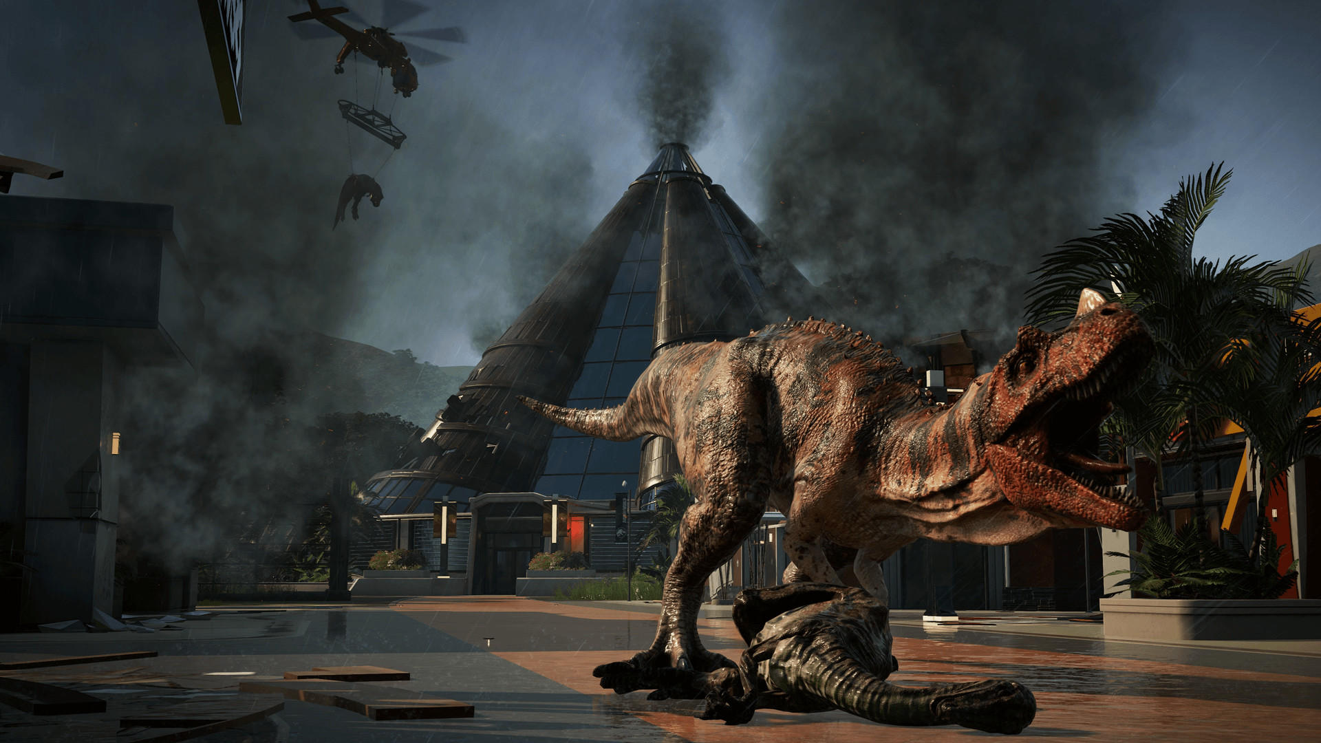 Jurassic World Evolution ภาพหน้าจอเกม