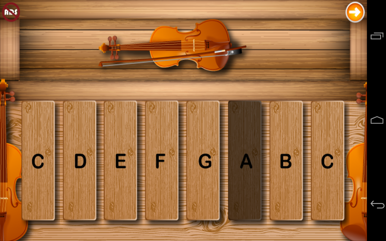 Toddlers Violin Game Screenshot