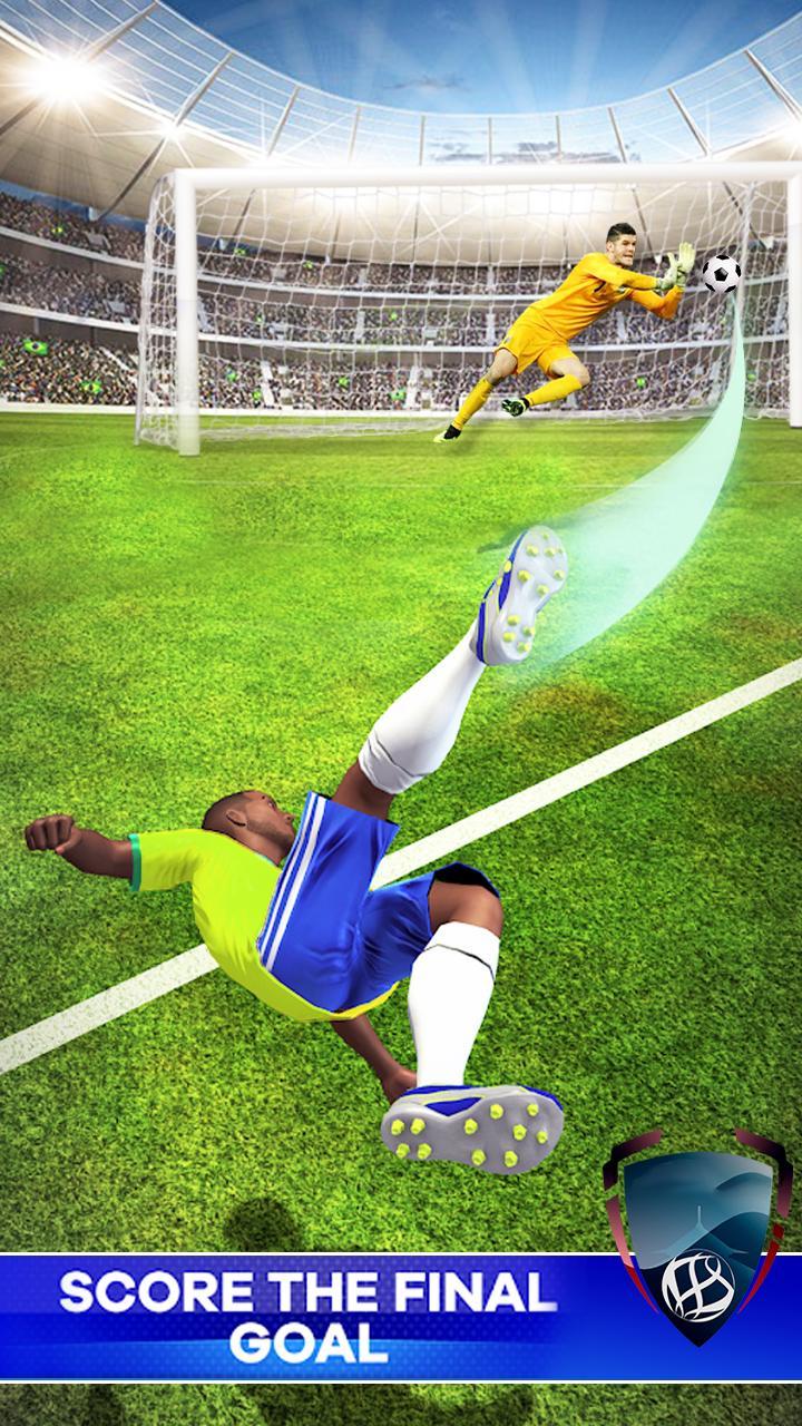 Screenshot of Football Strike Soccer Free-Kick