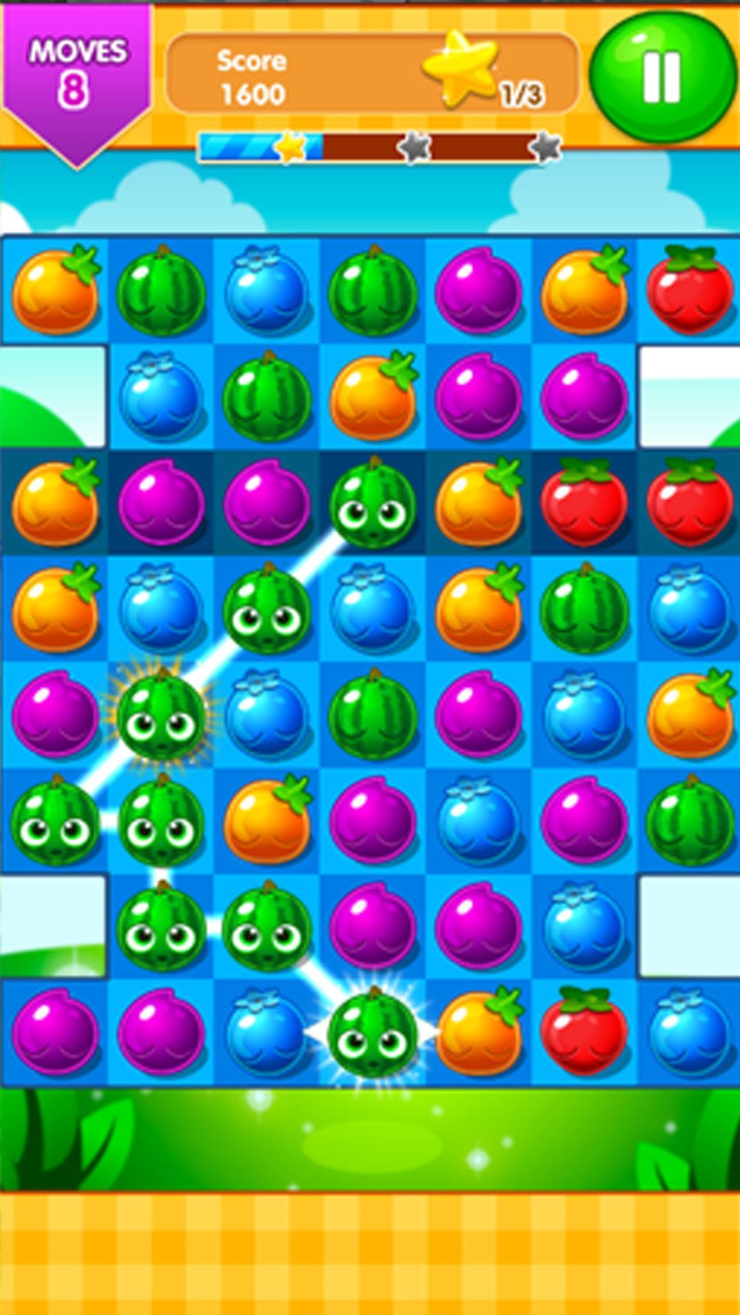Fruits Burst ภาพหน้าจอเกม